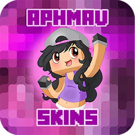 Aphmau Skins Free For Minecraft PE Pocket Edition With New Baby MC Diaries Skin Capes IPhone App
