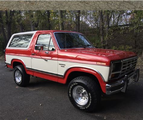1986 Ford Bronco Xlt Sport Utility 2 Door 50l Classic Ford Bronco