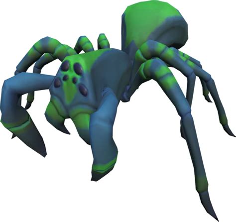 Poison Spider Green The Runescape Wiki