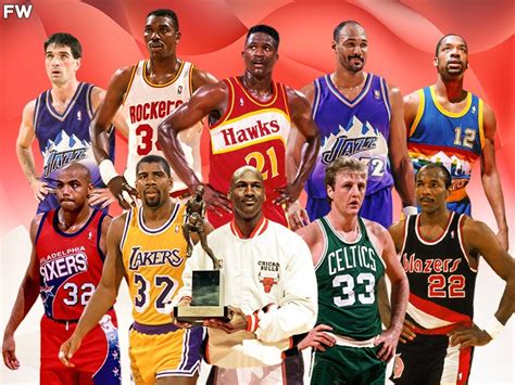 The Greatest MVP Race In NBA History Michael Jordan Beat Out 9 Hall Of