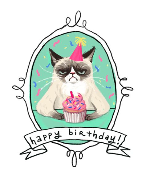 Happy Birthday Png With Cats Transparent Happy Birthday With Catspng