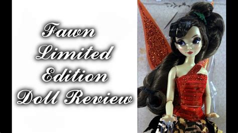 Disney Fairies Designer Collection Fawn Limited Edition Doll Review