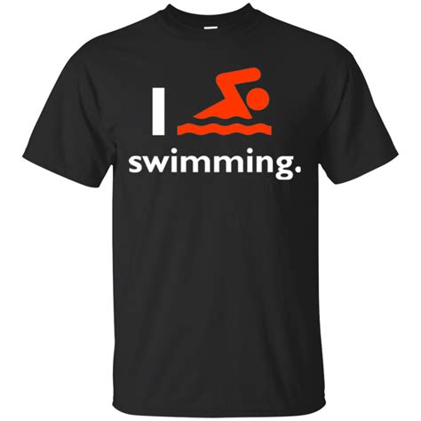 Swimming Shirts I Love Swimming T Shirts Teesmiley
