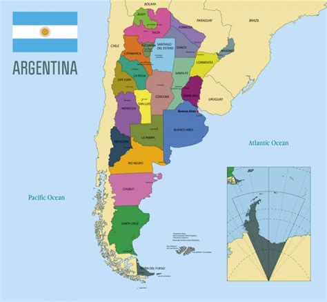 Arriba 98 Foto Mapa De Argentina Con Sus Provincias Actualizar