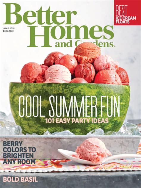 4378 Better Homes And Gardens Cover 2015 May Issue