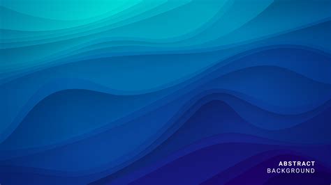 Abstract Dark Blue Wavy Background Pattern Stock Vector Royalty Free