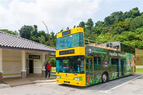 Tourist City Tour Hopon Hopoff Bus in Kuala Lumpur Editorial Stock
