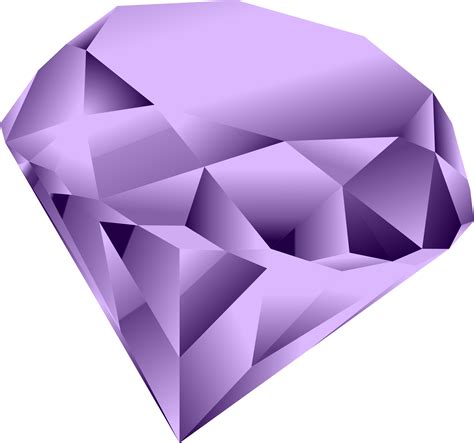 Diamond Purple Clip Art Purple Diamond Transparent Png Clip Art Image