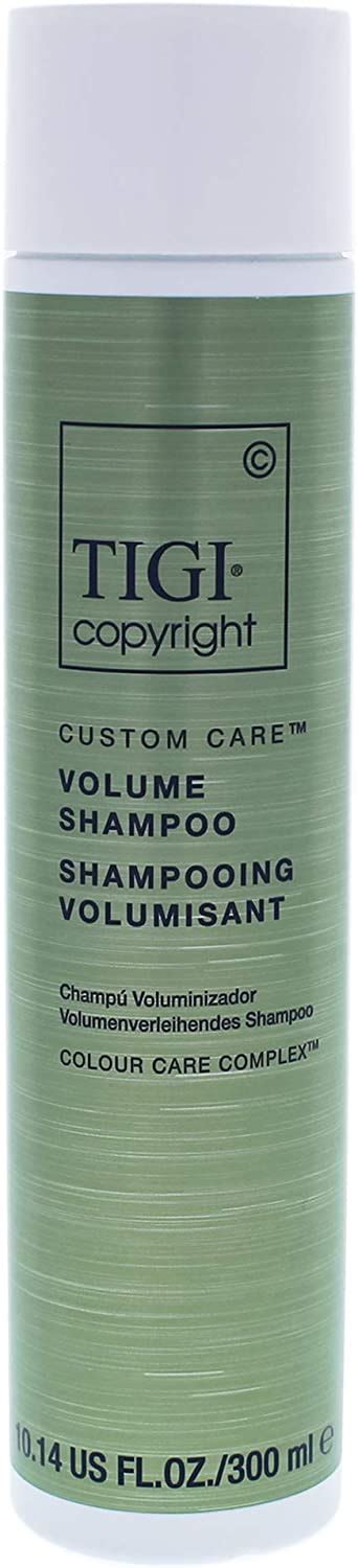 TIGI Copyright Custom Care Volume Shampoo 300ml Amazon It Bellezza