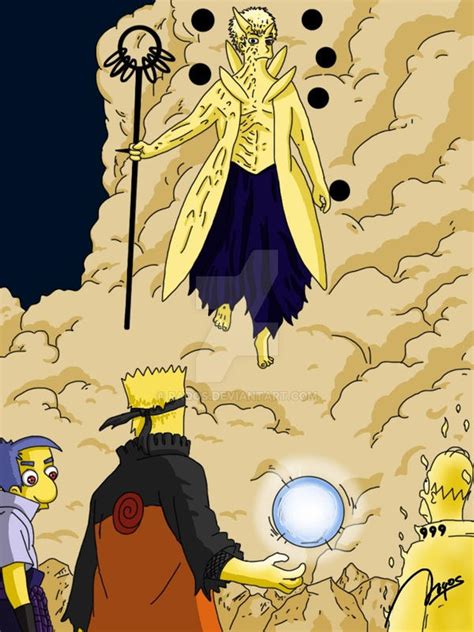 Naruto Simpsons By Raqos On Deviantart