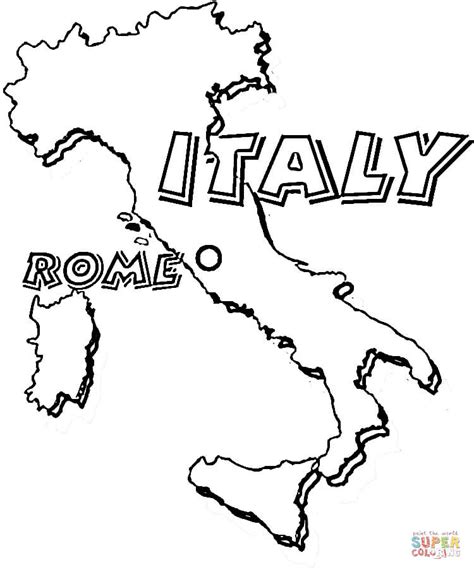 Italy Coloring Pages To Download And Print For Free