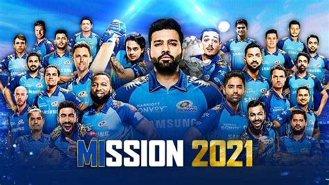 Mumbai Indians Complete Squad For Ipl 2021