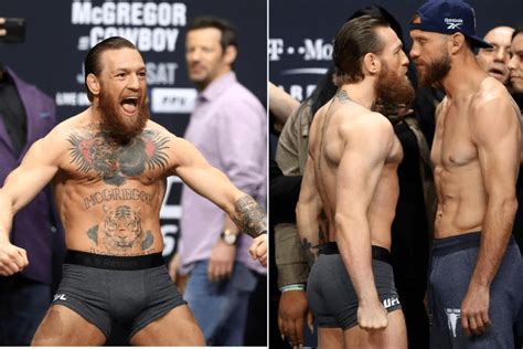 Conor Mcgregor Weighs In And Looks Beefed Up Ahead Of Fight Against
