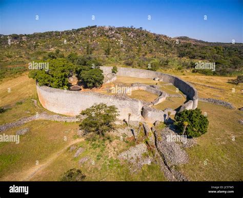 The Great Enclosure At Great Zimbabwe Ruins Zimbabwe Stock Photo Alamy