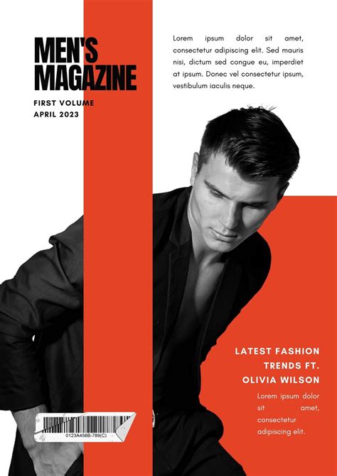 Free Printable Editable Fashion Magazine Cover Templates 54 Off