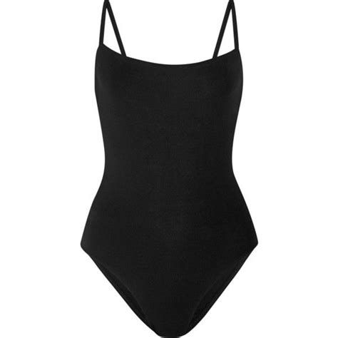 Eres Les Essentiels Aquarelle Swimsuit Swimsuits Swimwear Black