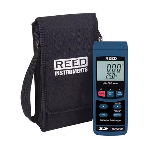 Reed R3000sd Real Time Data Logging Phorp Water Quality Meter With