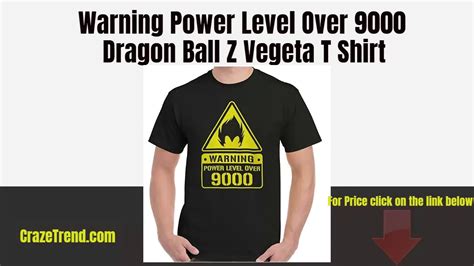 Over 9000 has players selecting an iconic hero or villain from dragon ball z and competing against their friends to be the first to get their power level. Warning Power Level Over 9000 Dragon Ball Z Vegeta T Shirt ...