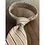 Buy Beige Striped Wool Tie By GentWithcom With Free Shipping