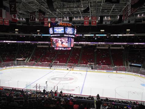 Breakdown Of The Pnc Arena Seating Chart Carolina Hurricanes
