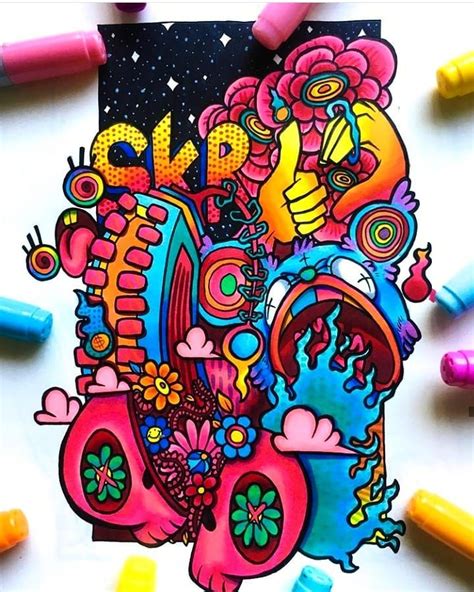 Pop Art Drawings Doodles Awesome Anjelica Certalich