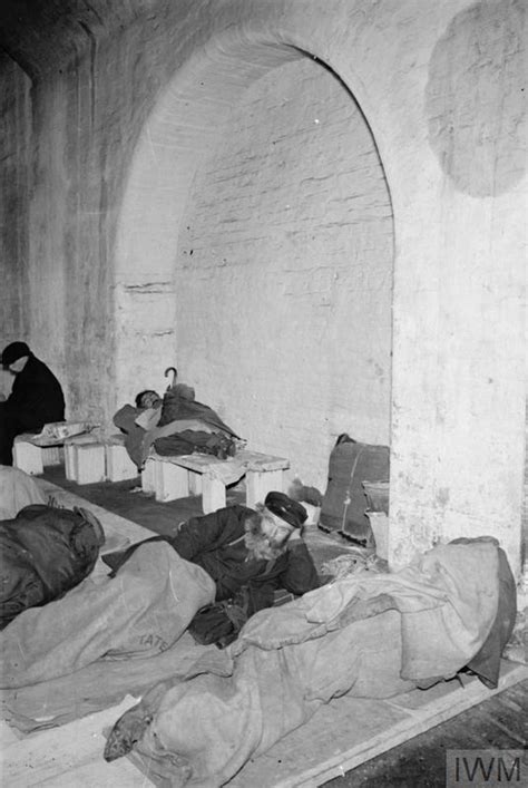 London Air Raid Shelters 1940 Imperial War Museums