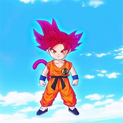 Kid Goku Super Saiyan God Kidrizi