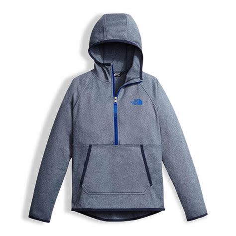The North Face Boys Tech Glacier 14 Zip Hoodie Conquer The Cold With