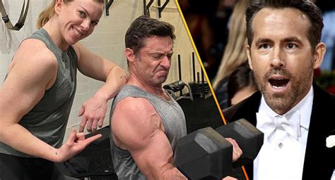 Ryan Reynolds Responds To Jacked Hugh Jackman Working Out For Deadpool