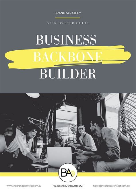 Give Your Business A Backbone The Brand Architect