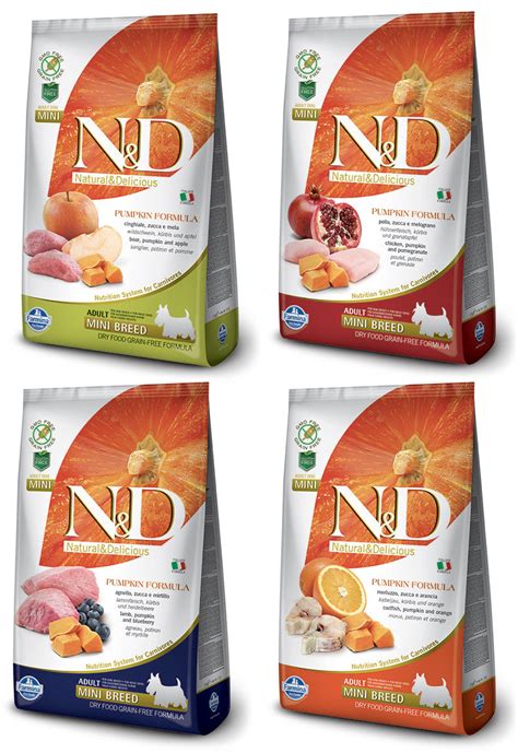 Farmina Nandd Pumpkin Grain Free For Adult Mini Breeds Dry Dog Food The