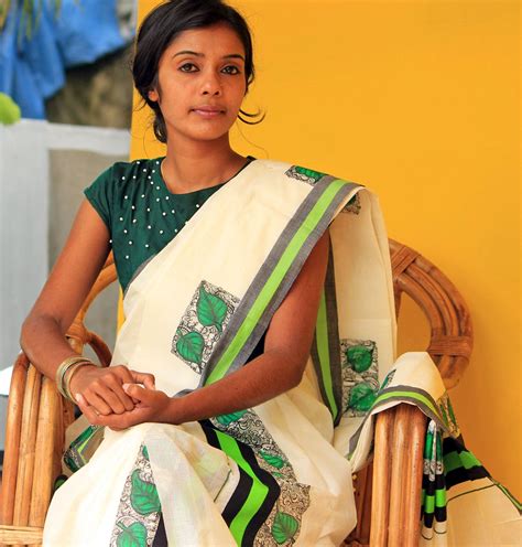 Hand Painted Kerala Set Mundu Set Mund Collection Devotionalstore