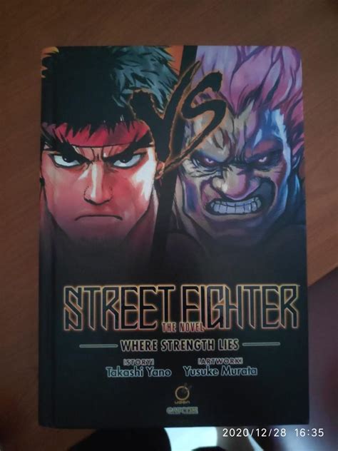 Street Fighter The Novel Where Strength Lies Hobbies Toys Books