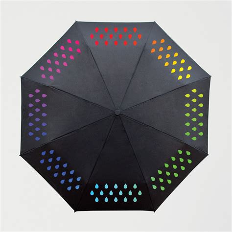 Colour Change Umbrella Changes To Bright Colours When Wet