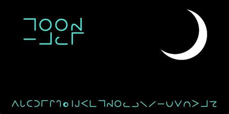 Moon Type Font Download This Font Of Moon Type Is Modelled After Dr
