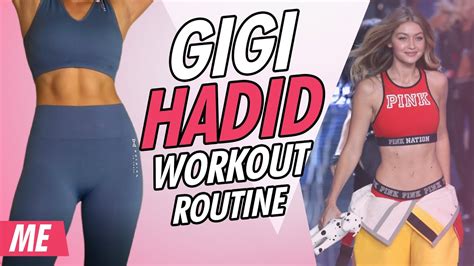 Trying Gigi Hadids Workout Routine Youtube