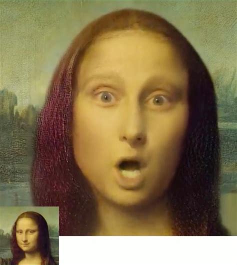 Microsoft Releases Creepy Video Of The Mona Lisa Rapping