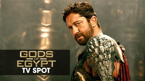 Gods Of Egypt 2016 Movie Gerard Butler Official Tv Spot “non Stop