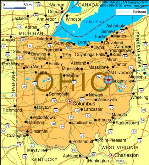 Ohio Atlas Maps And Online Resources Ohio Map Ohio