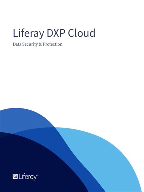 Liferay Dxp Cloud Data Security And Protection Pdf