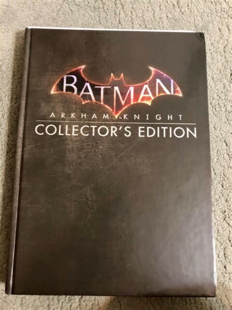 Batman Arkham Knight Collectors Edition Strategy Guide Hardcover Book