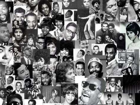 Black Music Artist Collage Famous Artist Wallpaper