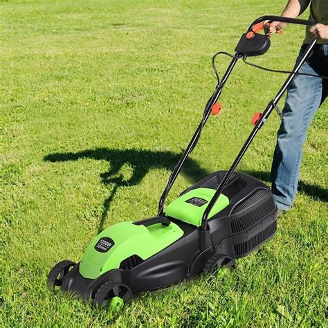 Goplus 13 Inch 12 Amp Electric Push Corded Lawn Mower Review Best