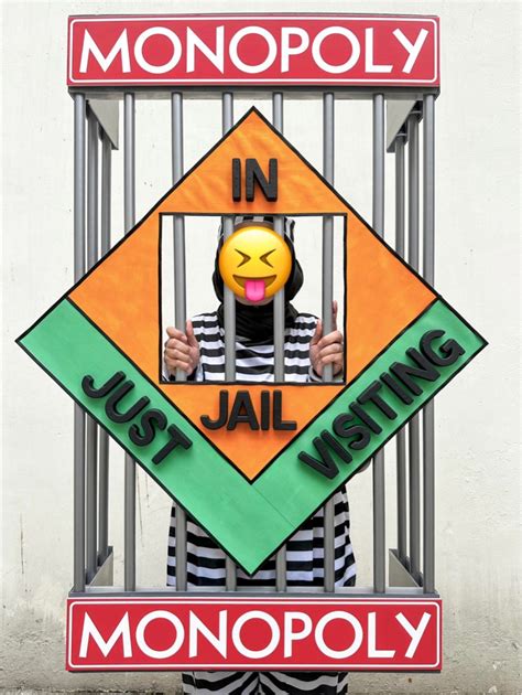 Diy Monopoly Jail Costume Cosplay Event Prop Photobooth Prop