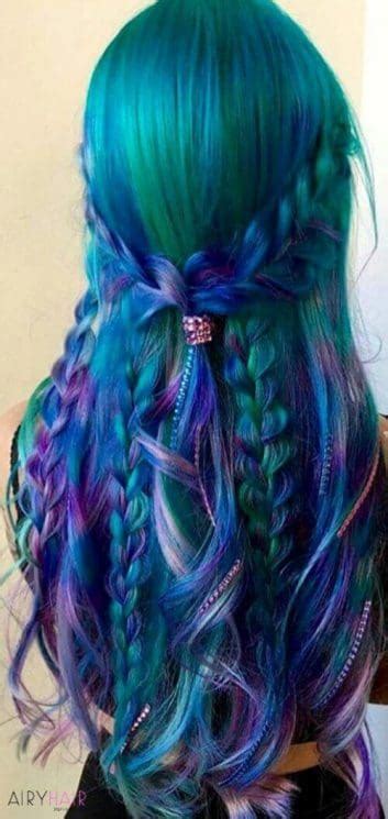 Top 37 Inspired Mermaid Hair Extensions And Hairstyles 2023