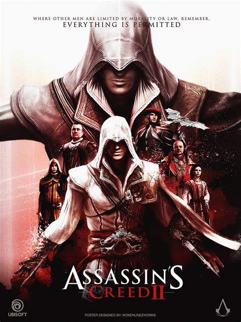 Assassins Creed 2 Ezios Trilogy Alternative Poster Posterspy