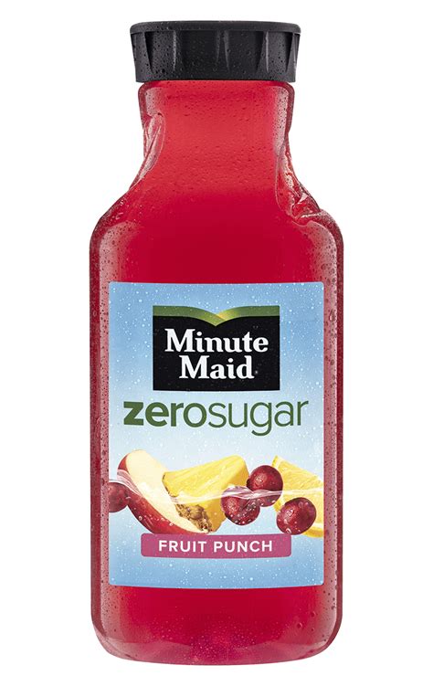 Zero Sugar Fruit Punch Low Sugar Juice Minute Maid®