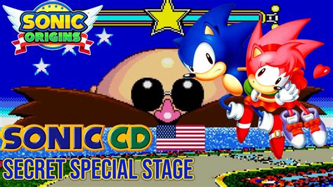 Sonic Cd Us Ost Secret Special Stage Sonic Origins Youtube