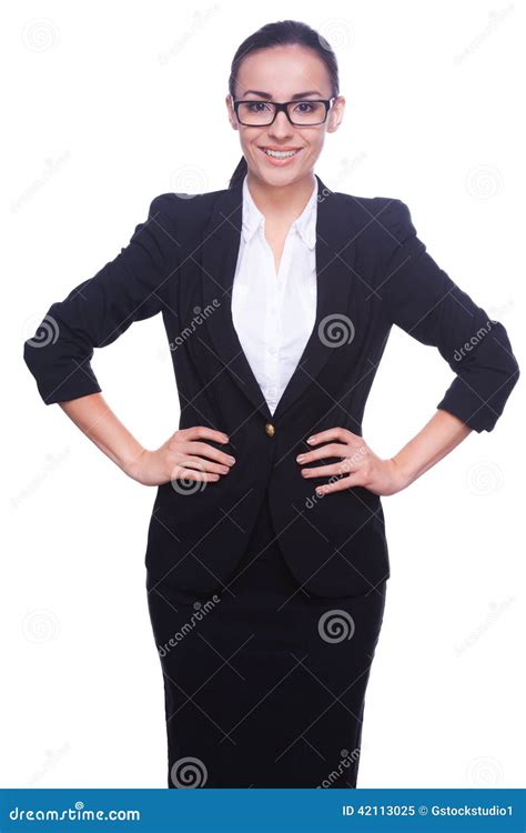 confident business expert stock image image of holding 42113025