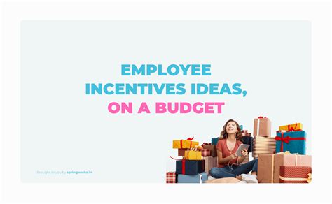 23 Low Cost Employee Incentive Ideas For 2023 Springworks Blog